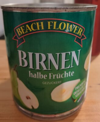 Birnen halbe Früchte Dose