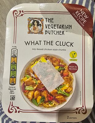 WHAT THE CLUCK Soy based chicken style chunks