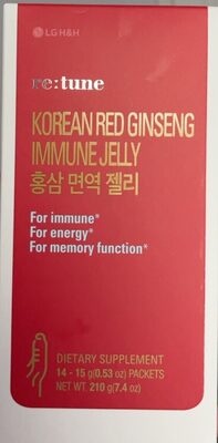 Korean red ginseng immune jelly