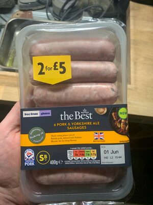 Pork And Yorkshire Ale Sausages