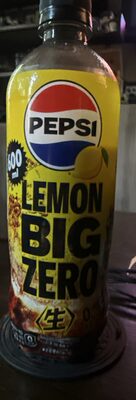 Lemon Big Zero Pepsi