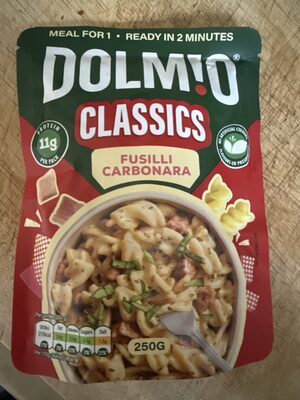 Dolmio Classic Fusilli Carbonara