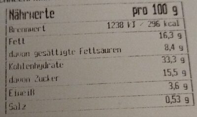 Puff pastry cherry pillow