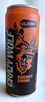 Crazy Wolf Energy Drink Classic