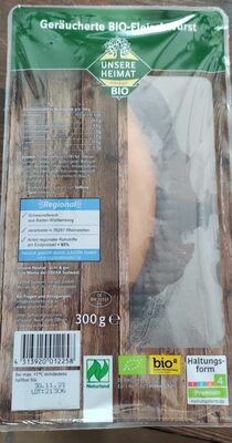 Geräucherte Bio Fleischwurst