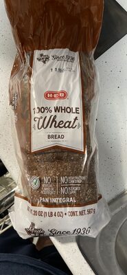 100% Whole Wheat Bread