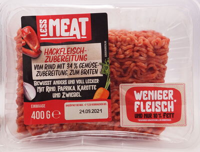 Hackfleisch-Zubereitung