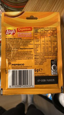 Lay's Dipsaus Carnaval Milde kerriesmaak NUTRI-SCO