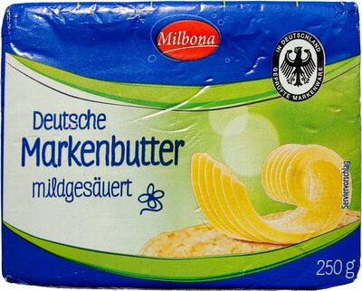 Deutsche Markenbutter mildgesäuert