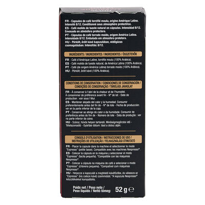 AUCHAN Amérique LatineEspresso sublimé