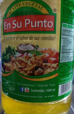 Aceite vegetal - En su Punto