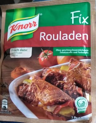 Knorr Fix Sosse  Rouladen
