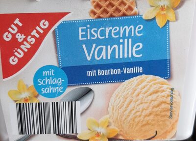 Eiscreme Vanille