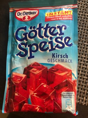 Götterspeise Kirsch-Geschmack