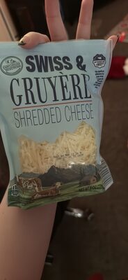 Swiss & Gruyere Shredded Cheese