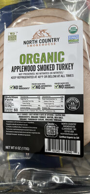 Organic Applewood Smoked Turkey