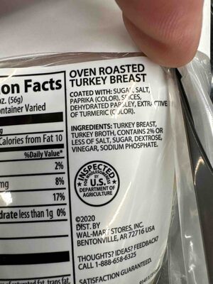 Pre-Sliced Oven Roasted Turkey Breast