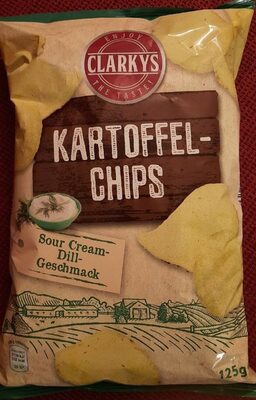 Kartoffelchips Sour Cream-Dill-Geschmack