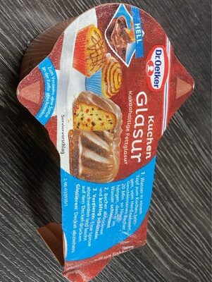 Kakaohaltige fettglasur