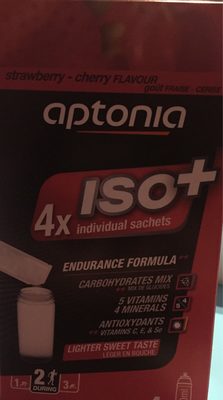 Iso+ Strawberry-Cherry Flavour