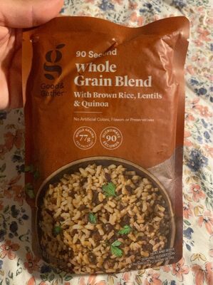 90 Second Whole Grain Blend With Brown Rice, Lentils & Quinoa