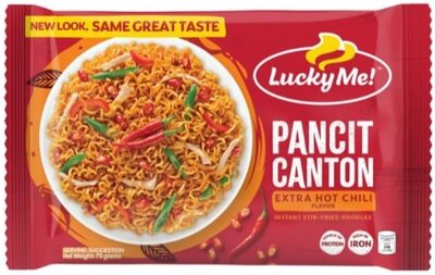 Lucky Me! Extra Hot Chili Noodles