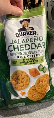 Jalapeno Cheddar Rice Crisps