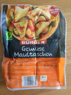 Gemüse-Maultaschen