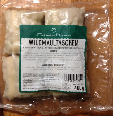 Wildmaultaschen