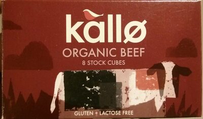Organic Beef Stock Cubes 8 Pack