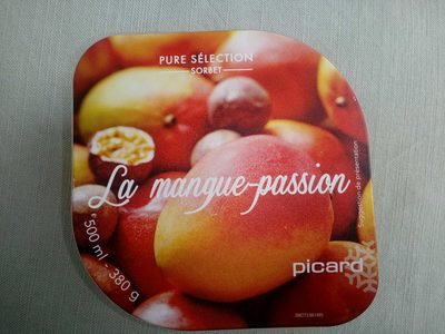 Sorbet mangue passion
