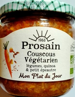 Couscous végétarien légumes quinoa petit épeautre