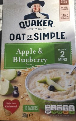 Apple & Blueberry Flavour