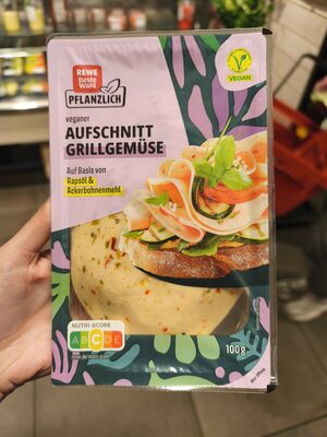Aufschnitt Grillgemüse
