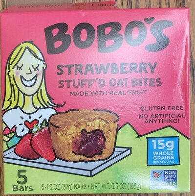 Strawberry Stuff'd Oat Bites