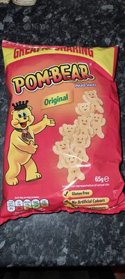 Pom-Bear crisps Original
