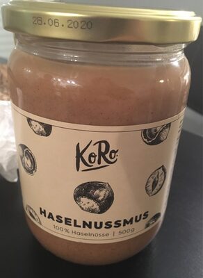 Haselnussmus