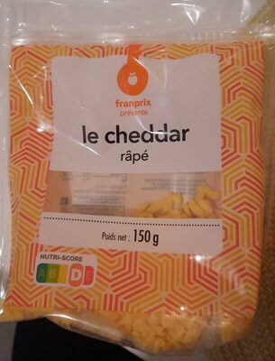 Le cheddar râpé