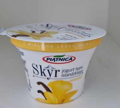 Skyr jogurt typu islandzkiego waniliowy