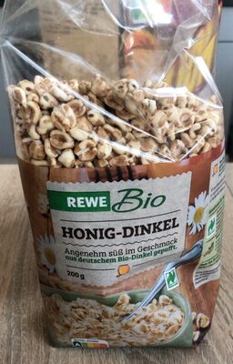 Dinkel gepufft mit Honig gesüßt