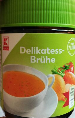 Delikatess- Brühe ergibt 7 LITER