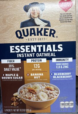 Essentials Instant Oatmeal