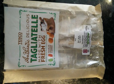 Authentic Delicious Tagliatelle