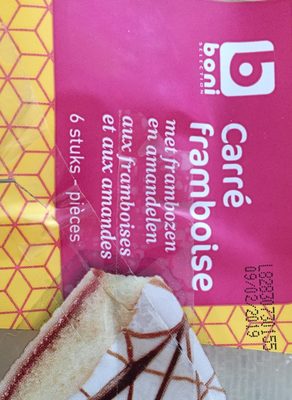 Carré framboise