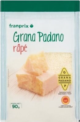 grana padano râpé AOP