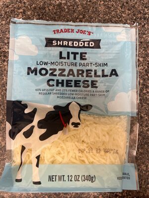 Lite Low-Moisture Part-Skim Mozzarella Cheese