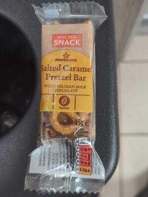 Morrisons Salted Caramel Pretzel Bar