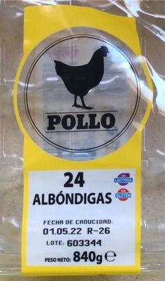 Albóndigas pollo