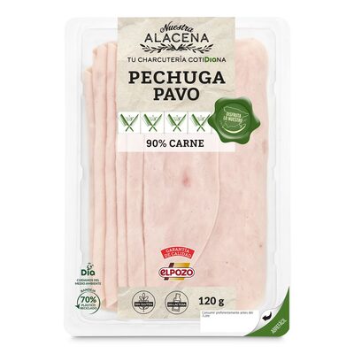 Pechuga de pavo 90% carne
