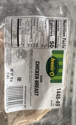 Sliced turkey breast